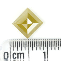 1.29 Ct Natural Loose Diamond, Kite Diamond, Yellow Diamond, Antique Diamond, Kite Cut Diamond, Rustic Diamond, Real Diamond KDK2235