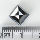 3.28 Ct Natural Loose Diamond, Kite Cut Diamond, Black Color Diamond, Rose Cut Diamond, Rustic Diamond, Real Diamond KDL9504