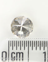 0.87 Ct Natural Loose Diamond Round Brown Salt And Pepper Color 5.76 MM L9364