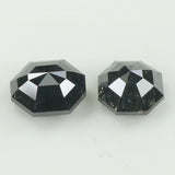 0.96 Ct Natural Loose Diamond, Octagon Diamond, Black Diamond, Octagon Cut Diamond, Polished Diamond, Rose Cut Diamond, Rustic Diamond L9560
