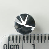 2.18 Ct Natural Loose Diamond, Black Diamond, Round Diamond, Round Brilliant Cut Diamond, Sparkling Diamond, Rustic Diamond KDL9628