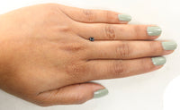 0.22 Ct Natural Loose Diamond, Cushion Diamond, Blue Diamond, Polished Diamond, Brilliant Cut Diamond, Rustic Diamond, Antique Diamond L5607