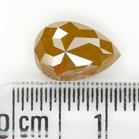 1.60 CT Natural Loose Diamond, Pear Diamond, Yellow Diamond, Rustic Diamond, Pear Cut Diamond, Fancy Color Diamond KDK2263
