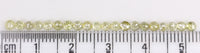 1.97 CT Natural Loose Diamond Round Rose Cut Yellow Color 20 Pcs L9202