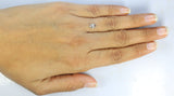 0.63 Ct Natural Loose Diamond Oval  Grey Salt And Pepper Color I3 Clarity 6.25 MM KDL8937