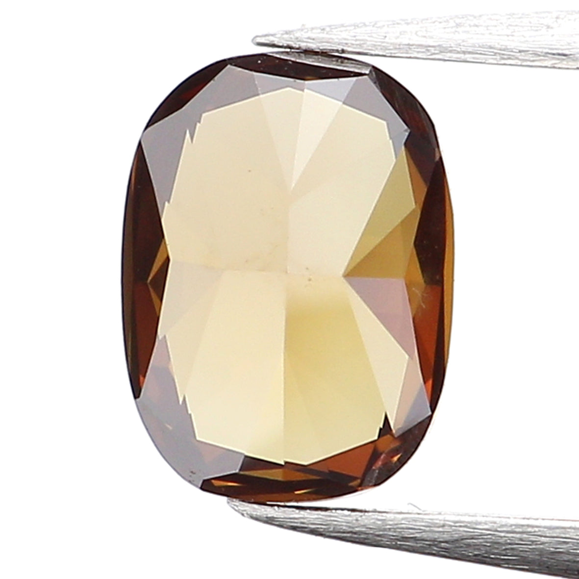 0.42 Ct Natural Loose Diamond, Oval Diamond, Brown Diamond, Green Diamond, Antique Diamond, Rustic Diamond, Real Diamond L5140