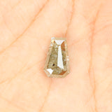 2.61 CT Coffin Cut Diamond, Brown Diamond, Grey Diamond, Antique Diamond, Natural Loose Diamond, Antique Rose Cut Diamond KDL400