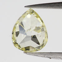0.15 CT Natural Loose Diamond, Pear Diamond, Yellow Color Diamond, Rustic Diamond, Pear Cut Diamond, Fancy Color Diamond L5486