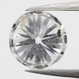 0.36 Ct Natural Loose Diamond, White Diamond, Round Diamond, Round Brilliant Cut Diamond, Sparkling Diamond, Rustic Diamond L5523