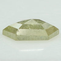 0.75 CT Natural Loose Diamond Hexagon Grey Color I3 Clarity 7.50 MM KDK2097