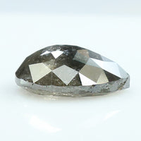 1.70 Ct Natural Loose Diamond Pear Black Grey Color I3 Clarity 9.00 MM KDL8120