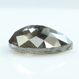 1.70 Ct Natural Loose Diamond Pear Black Grey Color I3 Clarity 9.00 MM KDL8120