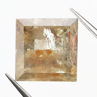 0.59 Ct Natural Loose Diamond Kite Yellow Grey Color 6.30 MM KDL9235