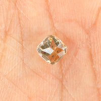 0.67 Ct Natural Loose Diamond, Cushion Diamond, Brown Diamond, Polished Diamond, Real Diamond, Rustic Diamond, Antique Diamond L5131