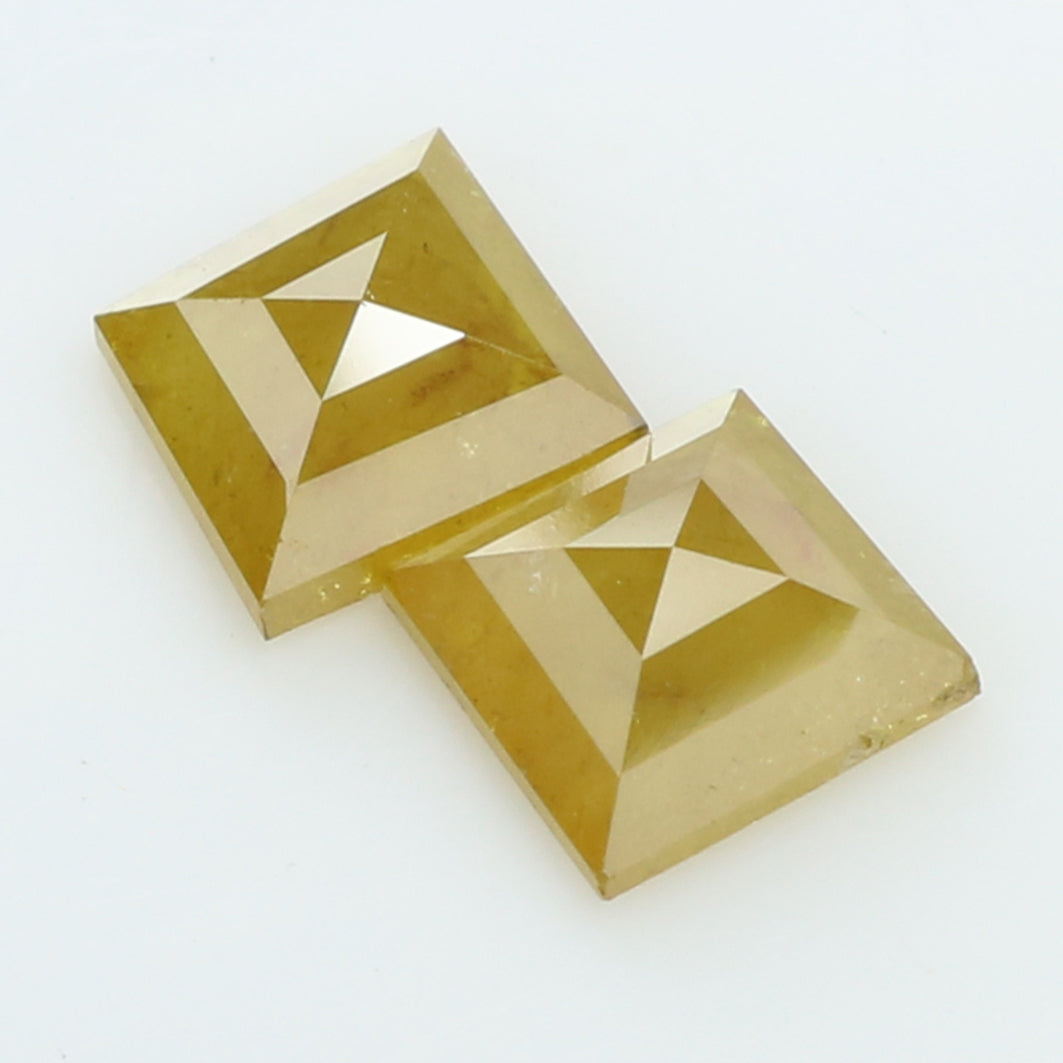 1.56 Ct Natural Loose Diamond Kite Pair Yellow Color I3 Clarity 2 Pcs KDL8102
