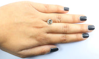 2.30 CT Natural Loose Diamond Round Brown Salt And Pepper Color 8.05 MM KDL9054