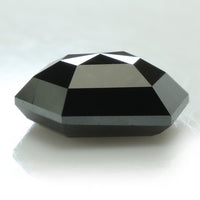 2.63 Ct Natural Loose Diamond Hexagon Black Color I3 Clarity 10.00 MM KDL8209