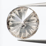0.87 Ct Natural Loose Diamond Round Brown Salt And Pepper Color 5.76 MM L9364