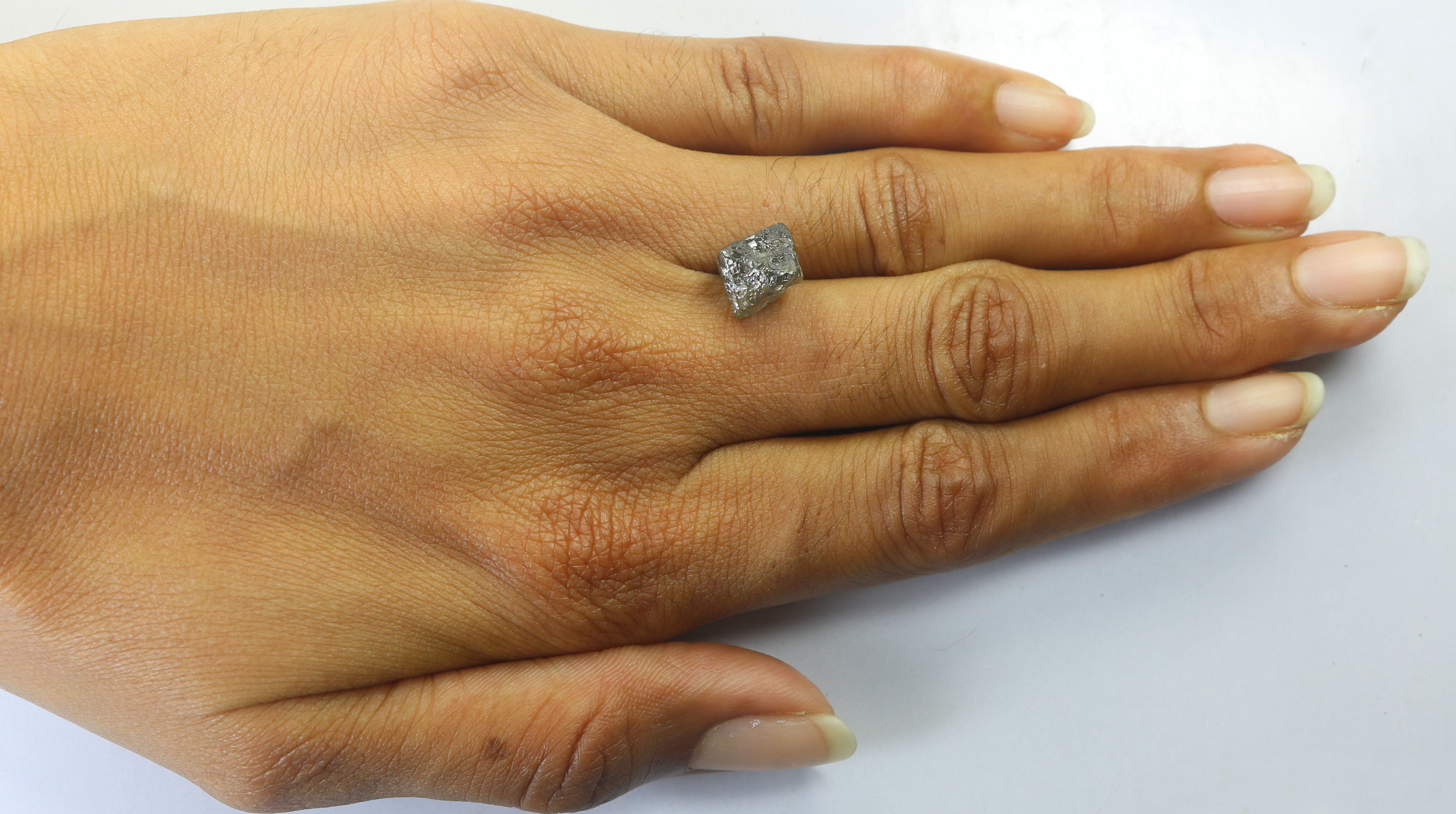 5.33 CT Natural Loose Rough Shape Diamond Brown Color Rough Cut Diamond 11.30 MM Natural Brown Color Rough Irregular Cut Diamond QL8847