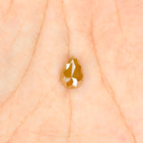 1.60 CT Natural Loose Diamond, Pear Diamond, Yellow Diamond, Rustic Diamond, Pear Cut Diamond, Fancy Color Diamond KDK2263