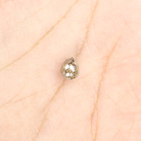 0.76 Ct Natural Loose Diamond, Briolette Diamond, Yellow Brown Diamond, Briolette Cut Bead Diamond, Polished Diamond, Faceted Diamond L9839