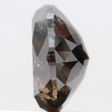 4.20 Ct Natural Loose Diamond Round Rose Cut Brown Color I3 Clarity 9.90 MM KDL8509