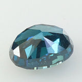 0.47 Ct Natural Loose Diamond Oval Blue Color SI1 Clarity 5.30 MM KDK2111