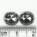 3.70 Ct Natural Loose Diamond, Oval Diamond, Black Diamond, Grey Diamond, Salt And Pepper Diamond, Antique Diamond, Real Diamond KDL5162