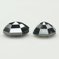 0.96 Ct Natural Loose Diamond, Octagon Diamond, Black Diamond, Octagon Cut Diamond, Polished Diamond, Rose Cut Diamond, Rustic Diamond L9560