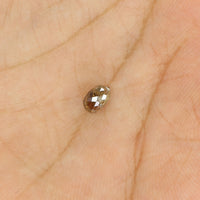 0.75 Ct Natural Loose Diamond, Briolette Diamond, Brown Diamond, Briolette Cut Bead Diamond, Polished Diamond, Faceted Diamond L9834
