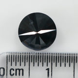 2.65 Ct Natural Loose Round Diamond Black Color Round Diamond 8.55 MM Natural Loose Diamond Black Color Round Brilliant Cut Diamond QL9631
