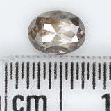 0.36 Ct Natural Loose Diamond, Oval Diamond, Black Diamond, Grey Diamond, Salt and Pepper Diamond, Antique Diamond, Real Diamond L414
