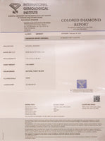 IGI CERTIFIED 1.34 Ct Natural Loose Diamond Pear Brilliant Natural Fancy Black Color 7.75 MM KDL9380