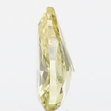 0.14 Ct Natural Loose Diamond Pear Yellow Color SI1 Clarity 4.50 MM L8625