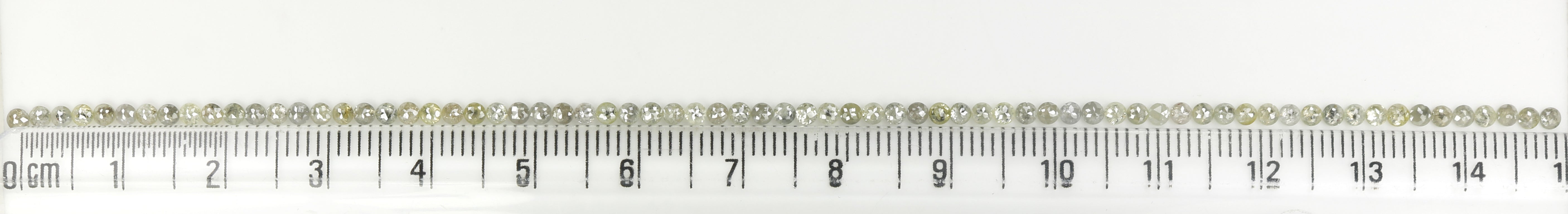 3.46 Ct Natural Loose Diamond, Rose Cut Diamond, Grey Rose Cut, Round Cut Diamond, Rustic Diamond, Round Shape Diamond L073