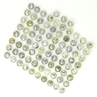 2.68 Ct Natural Loose Diamond, Round Rose Cut Diamond, Grey Diamond, Yellow Diamond, Rose Cut Diamond, Rustic Diamond, Real Diamond L092