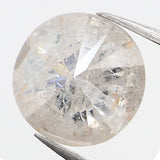 0.78 Ct Natural Loose Diamond, Grey Diamond, Round Diamond, Round Brilliant Cut Diamond, Sparkling Diamond, Rustic Diamond KDL5798