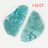 1.52 Ct Natural Loose Diamond, Slice Diamond, Blue Diamond, Polki Diamond, Real Diamond, Diamond Slice, Fancy Diamond, L728