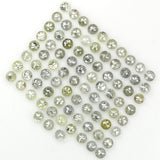 2.68 Ct Natural Loose Diamond, Round Rose Cut Diamond, Grey Diamond, Yellow Diamond, Rose Cut Diamond, Rustic Diamond, Real Diamond L092