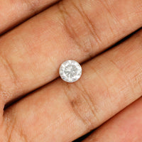 0.73 Ct Natural Loose Diamond, White Diamond, Round Diamond, Round Brilliant Cut Diamond, Sparkling Diamond, Rustic Diamond KDL318
