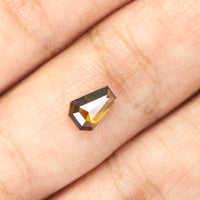 0.79 Ct Natural Loose Diamond, Coffin Cut Diamond, Brown Diamond, Rustic Diamond, Antique Diamond, Real Diamond, Minimal Diamond L374