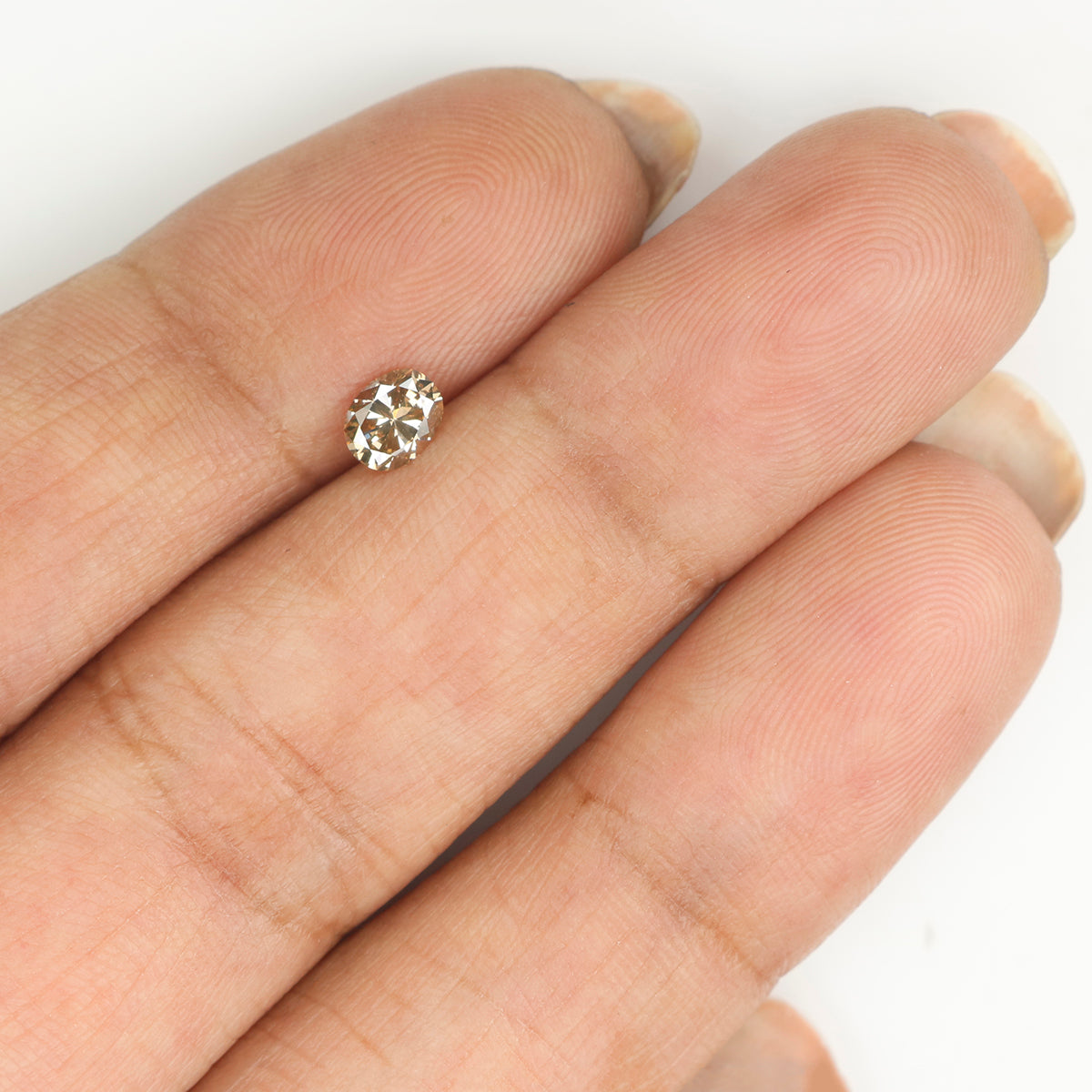 0.30 CT Natural Loose Oval Shape Diamond Brown Color Oval Cut Diamond 4.65 MM Natural Loose Brown Color Oval Brilliant Cut Diamond LQ575