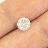 0.78 Ct Natural Loose Diamond, Grey Diamond, Round Diamond, Round Brilliant Cut Diamond, Sparkling Diamond, Rustic Diamond KDL5798
