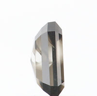 0.68 Ct Natural Loose Diamond Emerald Brown Color SI1 Clarity 5.90 MM KDL8902