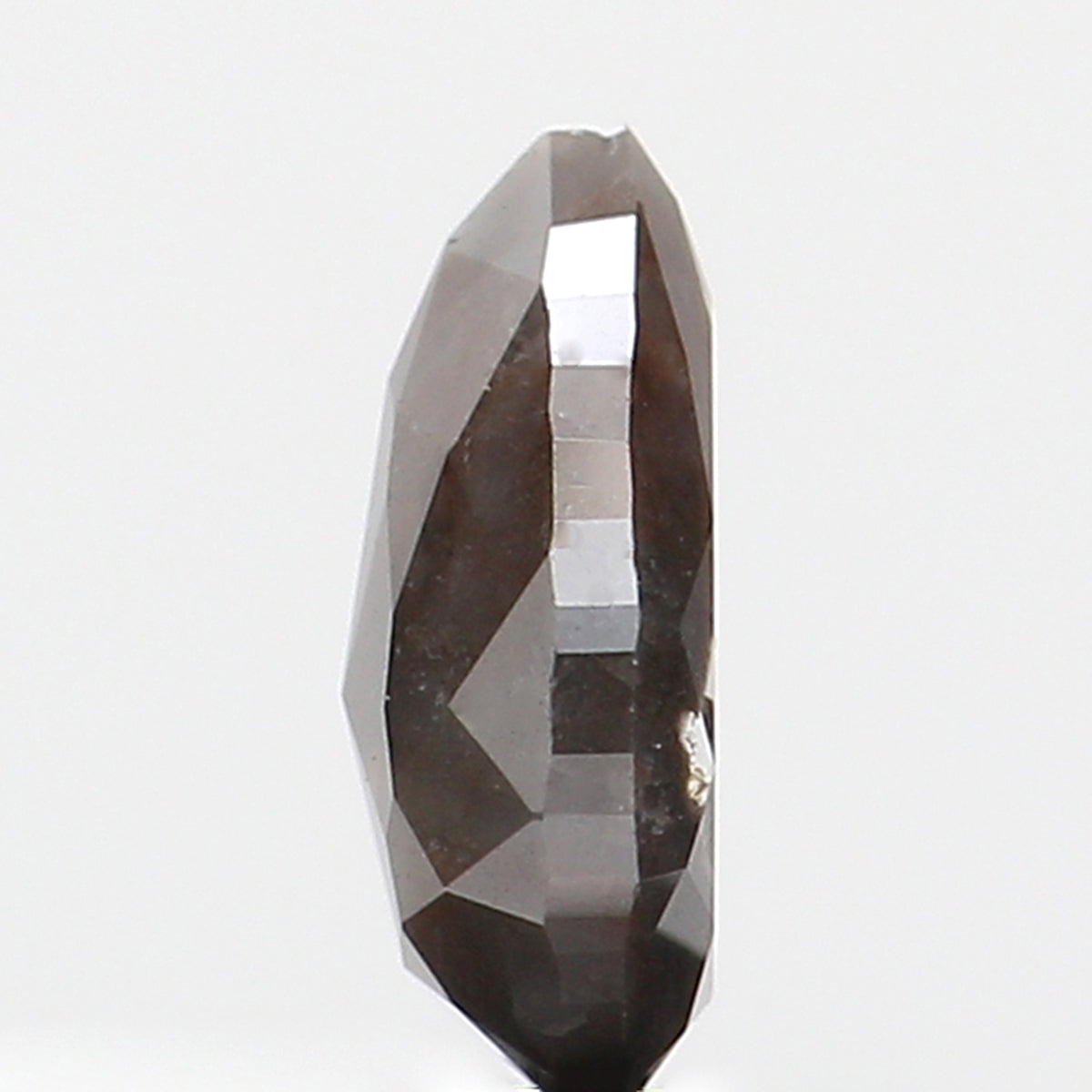 0.55 CT Natural Loose Pear Shape Diamond Brown Color Pear Shape Diamond 6.40 MM Natural Loose Brown Diamond Pear Rose Cut Diamond QL9598