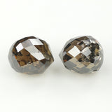 1.30 Ct Natural Loose Diamond, Briolette Diamond, Brown Diamond, Briolette Cut Bead Diamond, Polished Diamond, Faceted Diamond L125