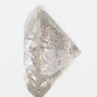 0.78 Ct Natural Loose Diamond, Grey Diamond, Round Diamond, Round Brilliant Cut Diamond, Sparkling Diamond, Rustic Diamond KDL5798