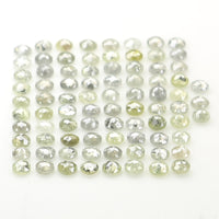 2.68 Ct Natural Loose Diamond, Round Rose Cut Diamond, Grey Diamond, Yellow Diamond, Rose Cut Diamond, Rustic Diamond, Real Diamond L092