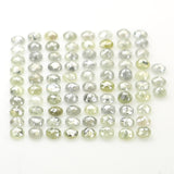 2.68 Ct Natural Loose Diamond, Round Rose Cut Diamond, Grey Diamond, Yellow Diamond, Rose Cut Diamond, Rustic Diamond, Real Diamond L092