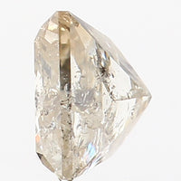 0.64 Ct Natural Loose Diamond, Princess Cut Diamond, Grey Color Diamond, Rose Cut Diamond, Real Rustic Diamond, Antique Diamond KDL9688